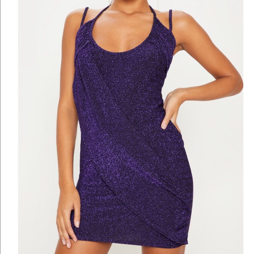 Purple Sparkle Dress